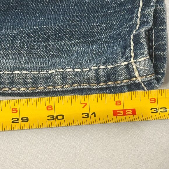 Big Star Liv Jeans Wms Sz 27L** Blue Stonewashed Mid Rise Skinny - Picture 7 of 7